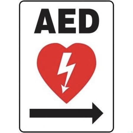 Accuform Dura-Plastic, 14 in x 10 in, 3/16" mounting holes MFSD417XT